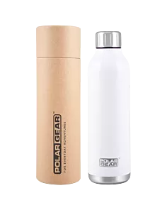 Hydra Flow Stainless Steel Insulated Bottle 500ml - white