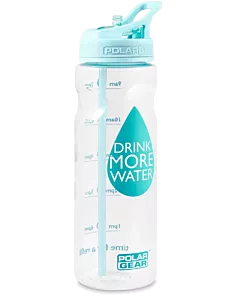 Tracker bottle 750ml - Drink more water - mint
