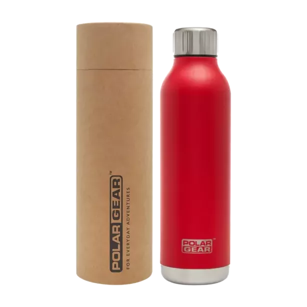 Hydra Flow Stainless Steel Insulated Bottle 500ml - red