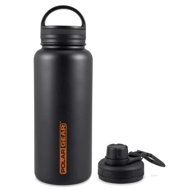 Hydra Surge Kit Stainless Steel Vacuum Insulated Bottle - 1000ml Black