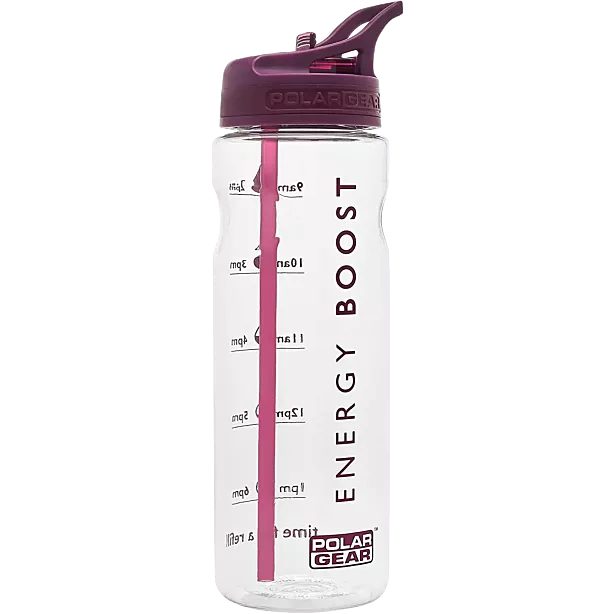 Aqua Tracker bottle 750ml Energy Boost Grape