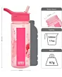 Disney Princess 500ml Personalise Yourself Sticker Water Bottle is super lightweight, perfect for put it into their lunch bag