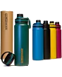 Hydra flow 700ml double wall stainless steel insulated water 700ml gift box