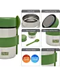 polar gear food flask keep food hot and cold