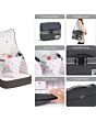 extra storage pocket, organize your cleaning stuff