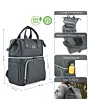 Polar Gear Baby Changing Backpack Grey