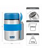 Insulated Food Flask have wide screw closure