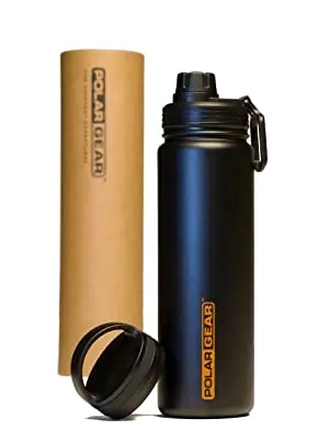 Hydra Flow Stainless Steel Vacuum Insulated Bottle 700ml with 2 caps
