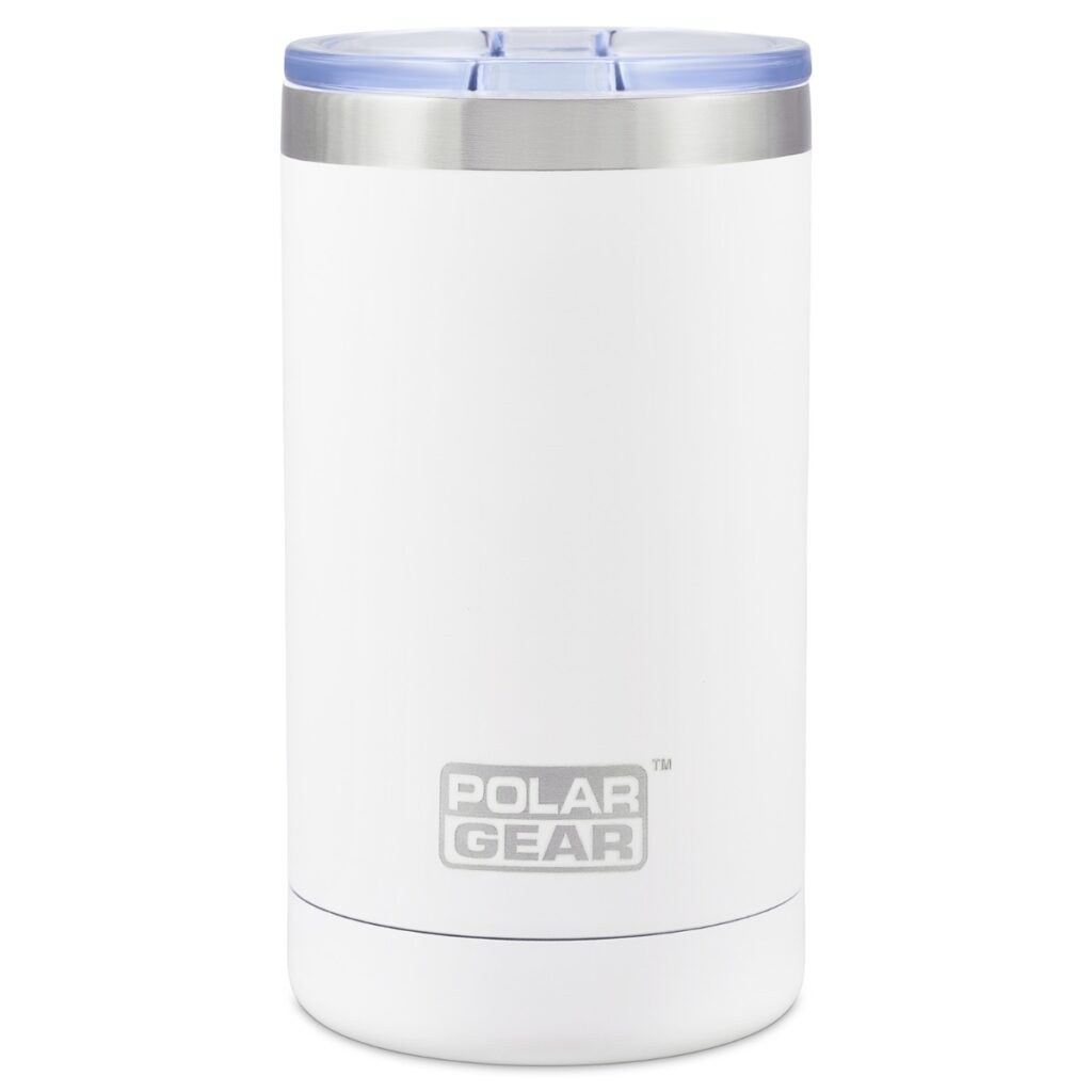 Polar Gear Ceramic Travel Mug - Stainless Steel Double Walled Vacuum Insulated 320ml