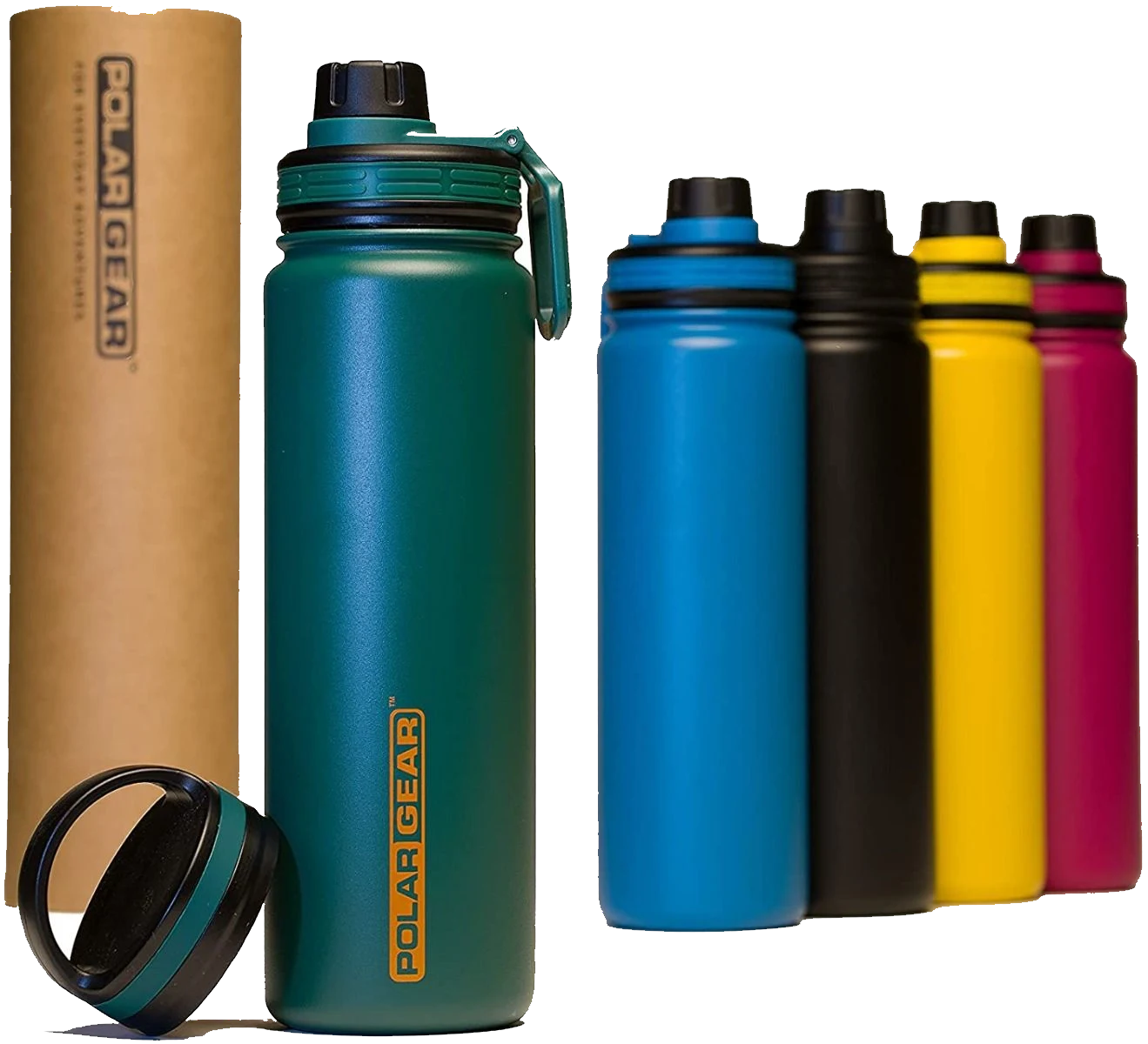 Hydra flow 700ml double wall stainless steel insulated water 700ml gift box