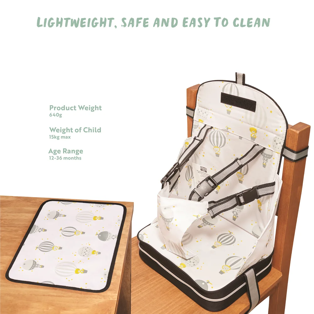 Booster Seat & Placemat- Balloons - Image 6