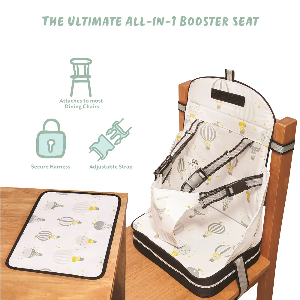 Booster Seat & Placemat- Balloons - Image 10