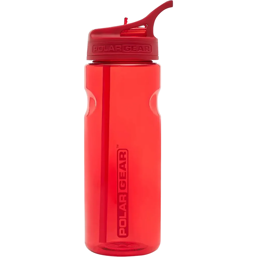 Polar Gear Aqua Grip Tritan Bottle Red 650ml