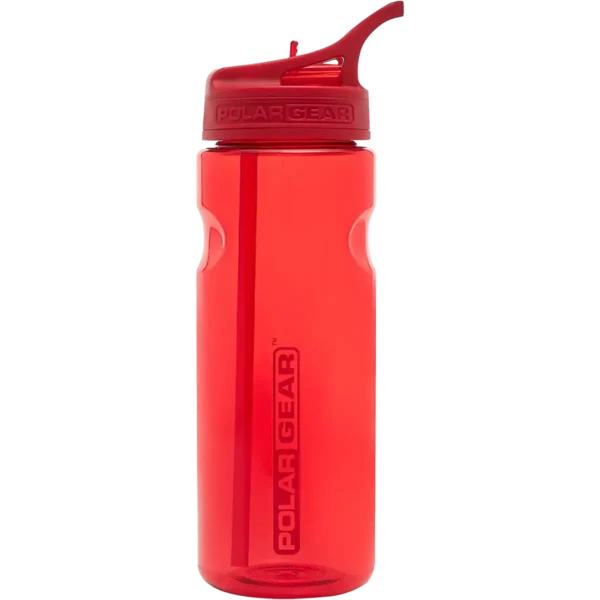 Polar Gear Aqua Grip Tritan Bottle Red 650ml