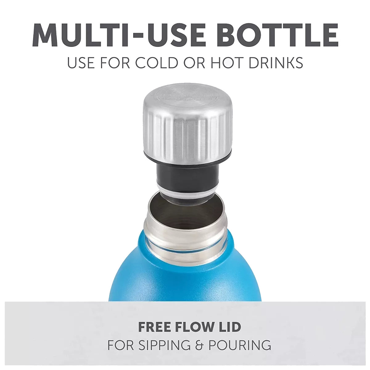 Hydra Flow Stainless Steel Insulated Bottle 500ml keep your drink hot or cold