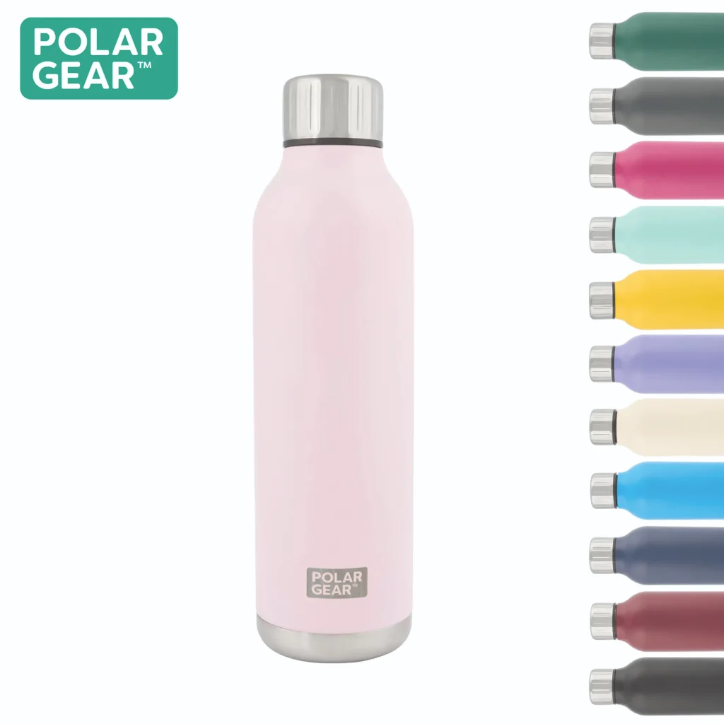 Hydra Flow Stainless Steel Insulated Bottle 500ml - Blush