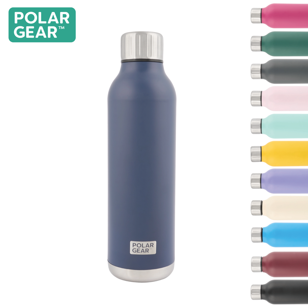 Hydra Flow Stainless Steel Insulated Bottle 500ml - Indigo