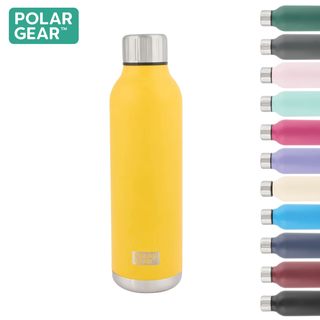 Hydra Flow Stainless Steel Insulated Bottle 500ml-Yellow
