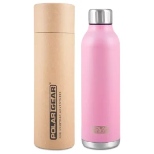 Hydra Flow Stainless Steel Insulated Bottle 500ml Pink