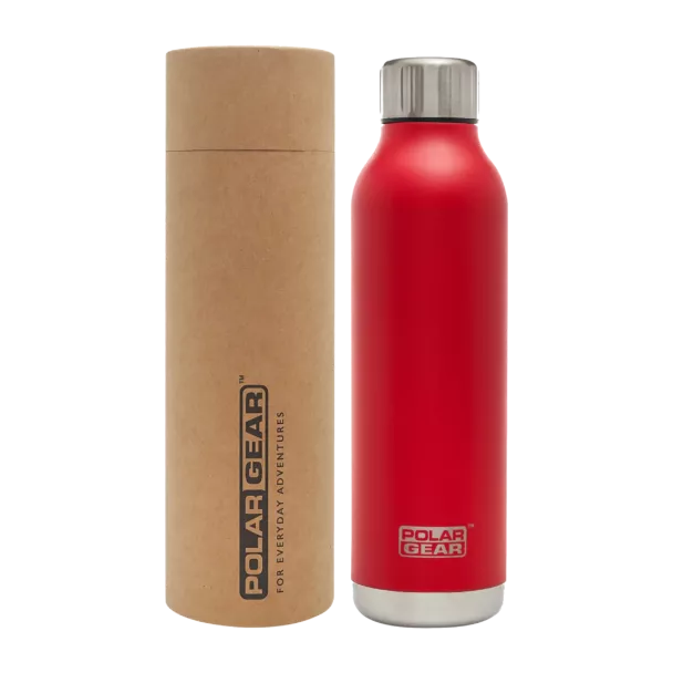 Hydra Flow Stainless Steel Insulated Bottle 500ml - red