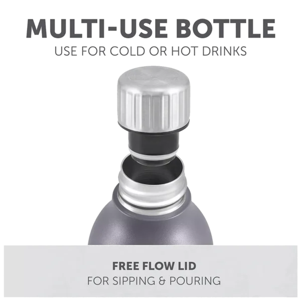 Polar Gear Hydra Flow Stainless Steel Insulated Bottle keep your drink up to 12 hours hot or 24 hours cold