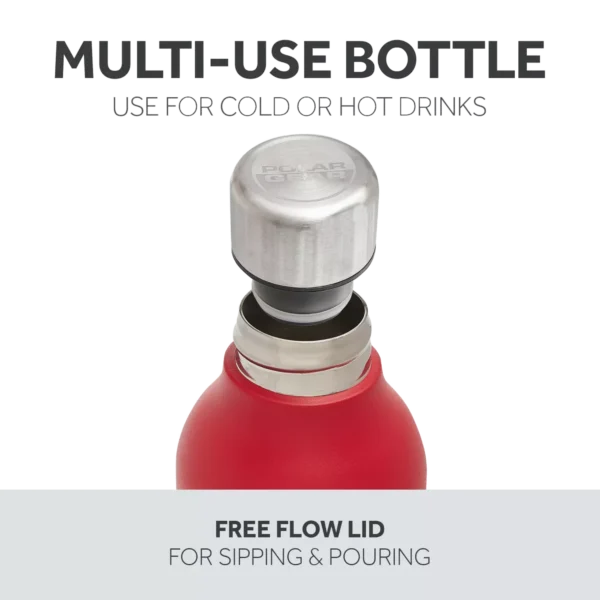 Polar Gear Hydra Flow Stainless Steel Insulated Bottle 500ml make with food grade stainless steel