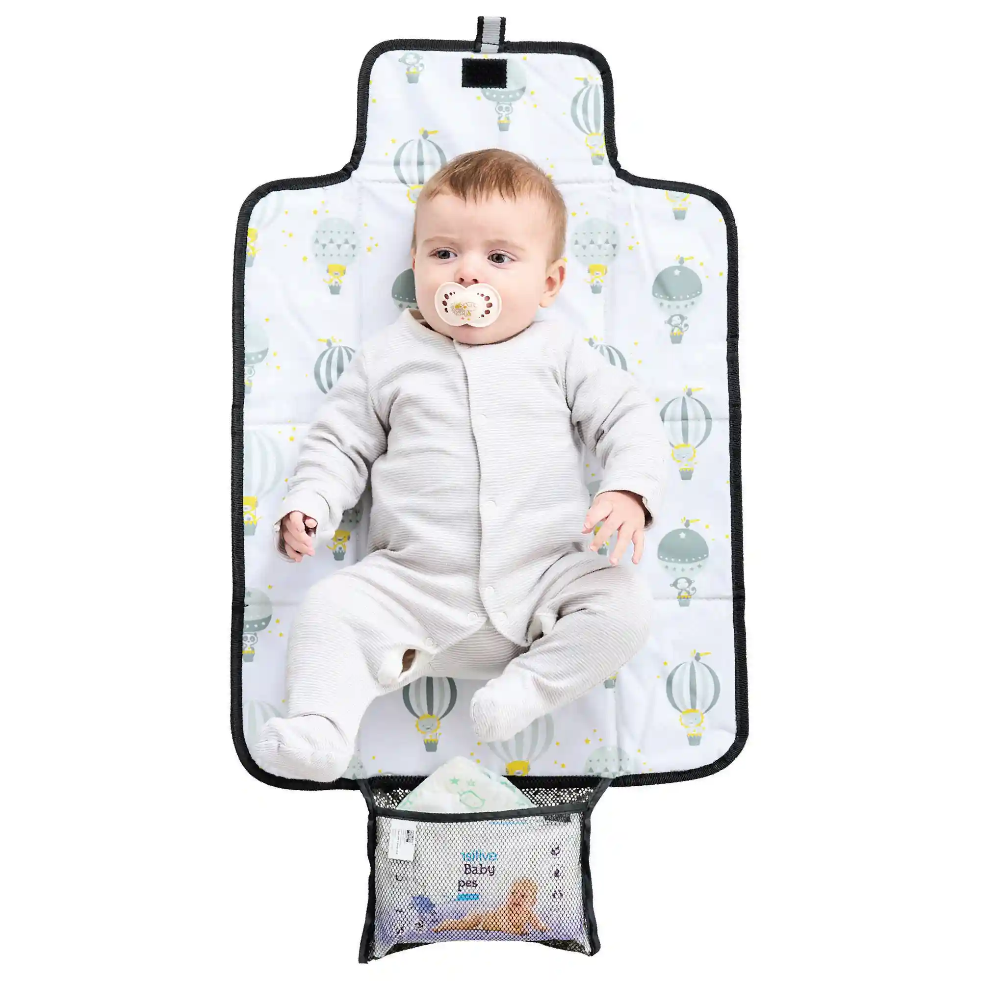 Baby Travel Changing Mat - Balloons
