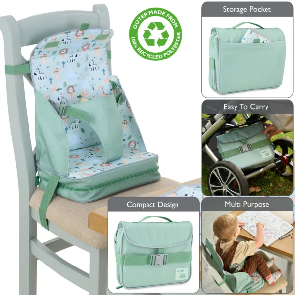 Polar Gear Super lightweight Baby 3 Points Harness Safari Booster Seat
