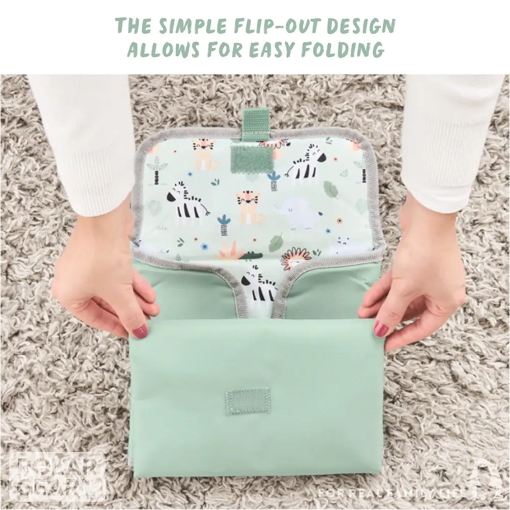 Baby Travel Changing Mat - Safari - Image 3