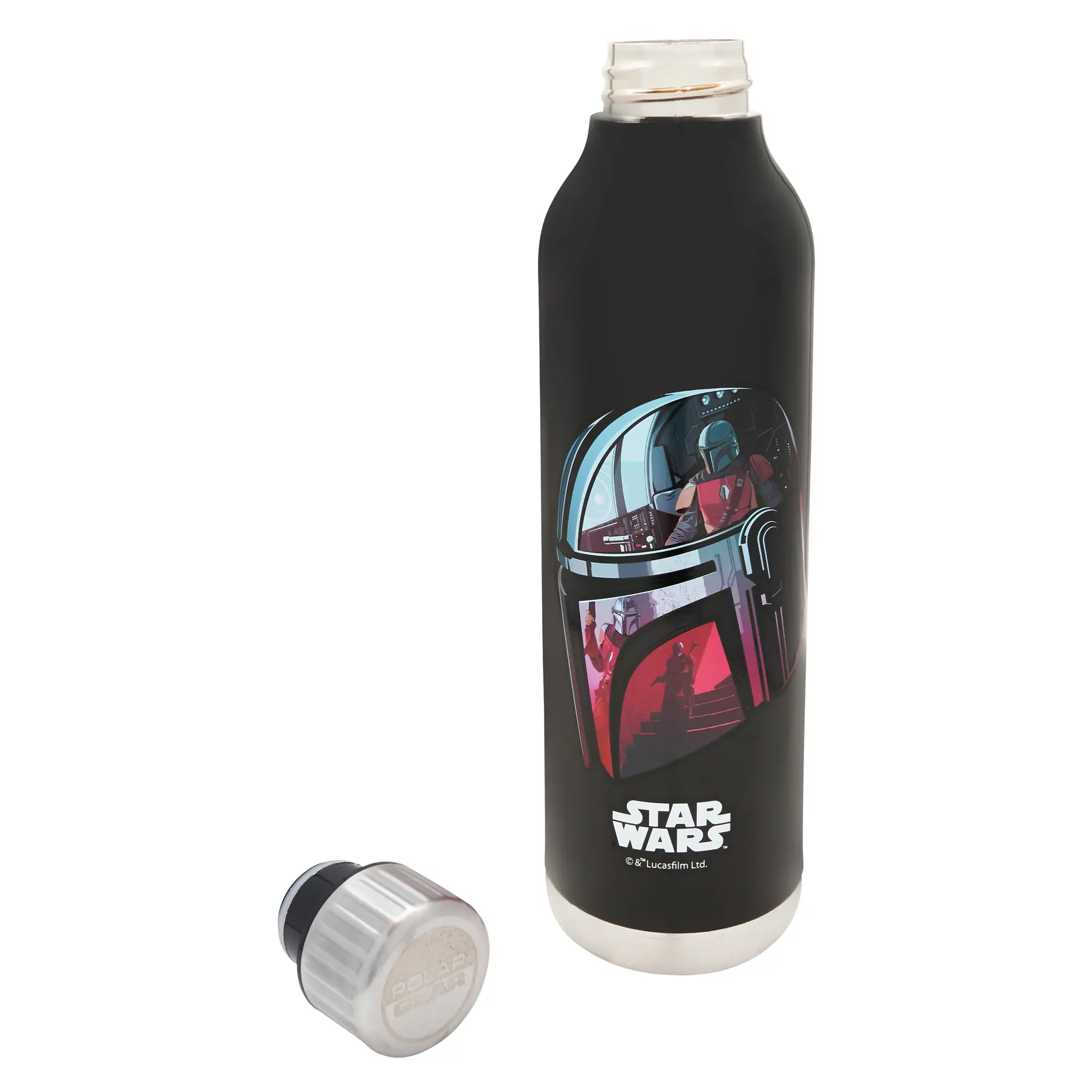 Mandalorian hydra flow 500ml insulated water bottle
