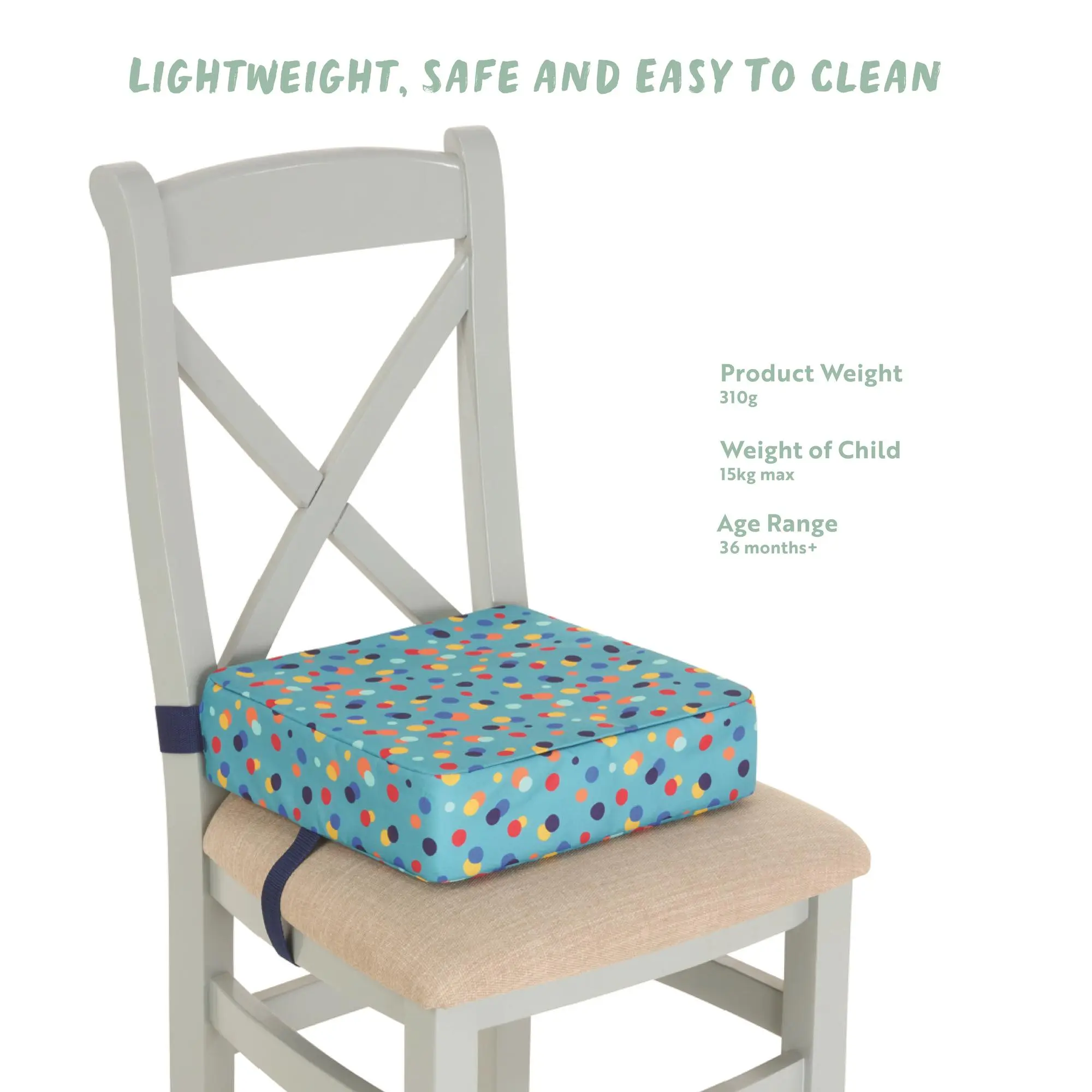 Kids Booster Cushion - Confetti - Image 2