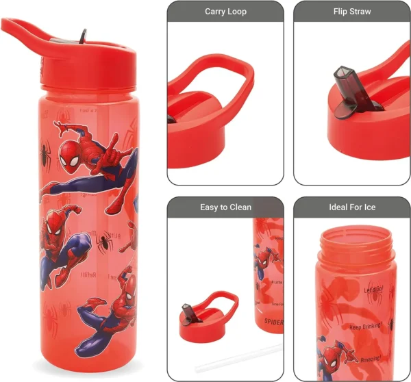 Marvel Spider-Man 600ml Drinks Bottle -75085