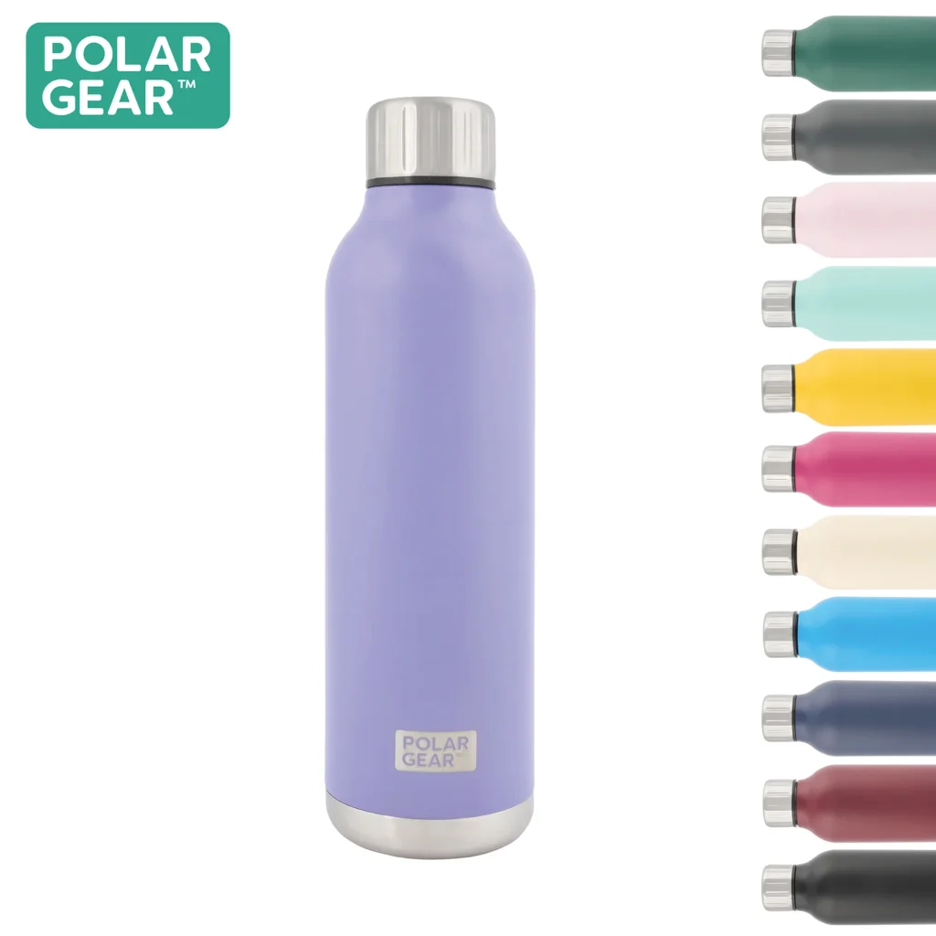 Hydra Flow Stainless Steel Insulated Bottle 500ml - Heather