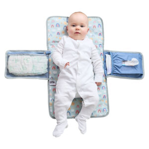 Baby Travel Changing Mat - Rainbow