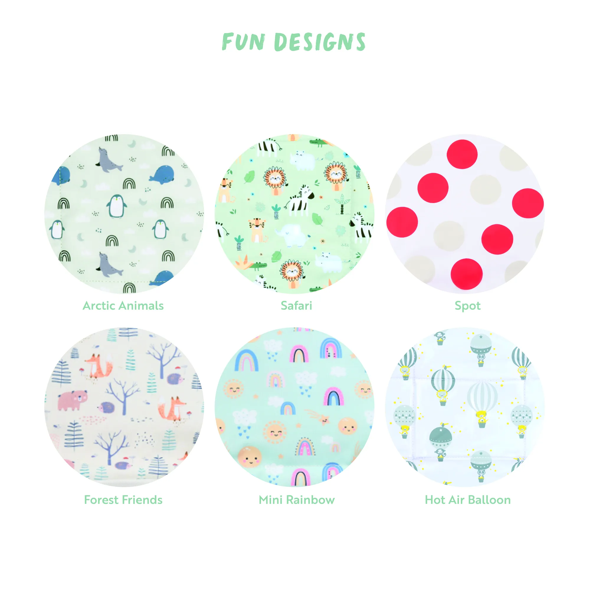 Baby Travel Changing Mat - Rainbow - Image 7