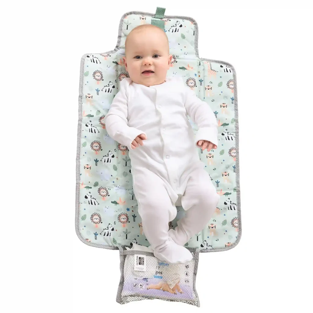 Baby Travel Changing Mat - Safari