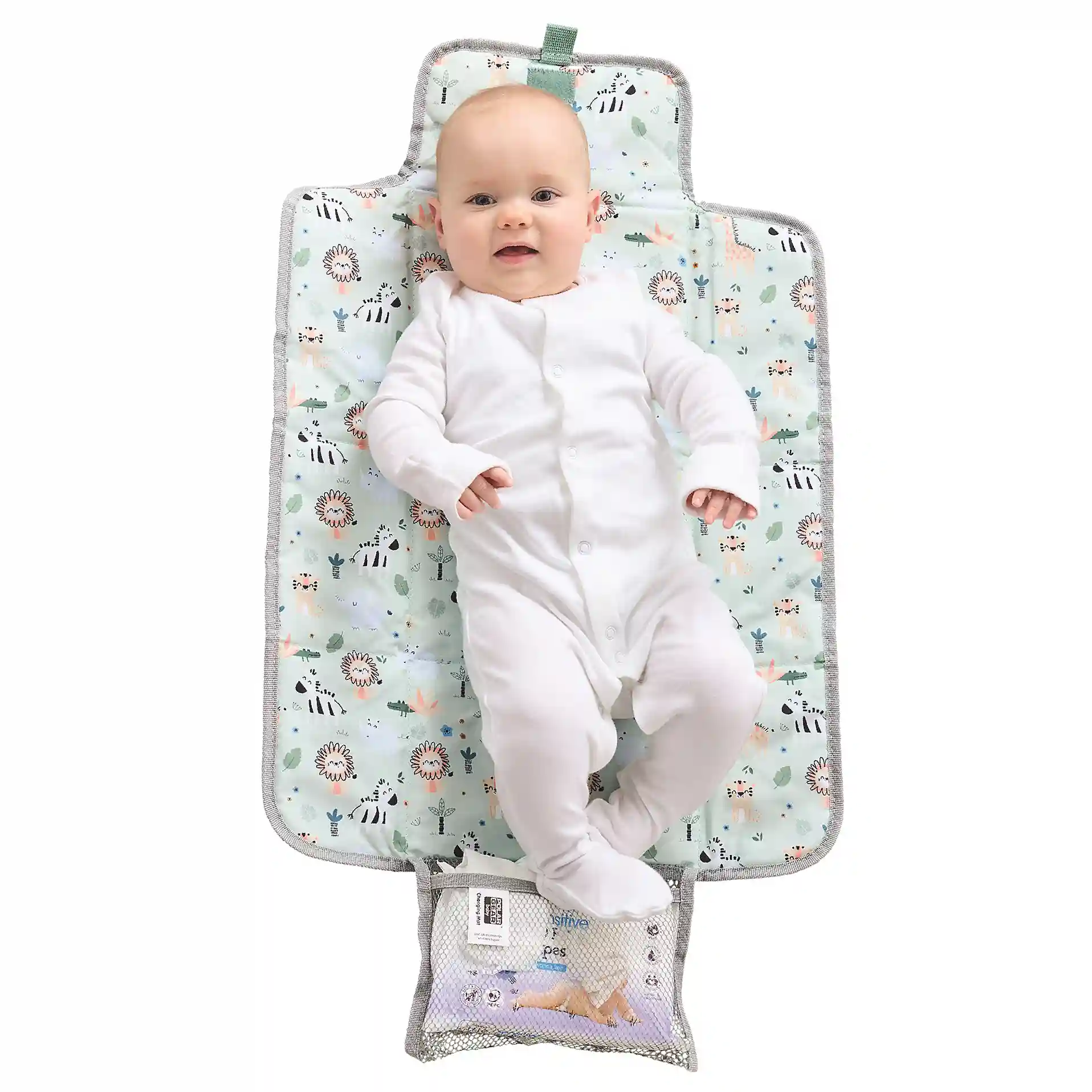 Baby Travel Changing Mat - Safari