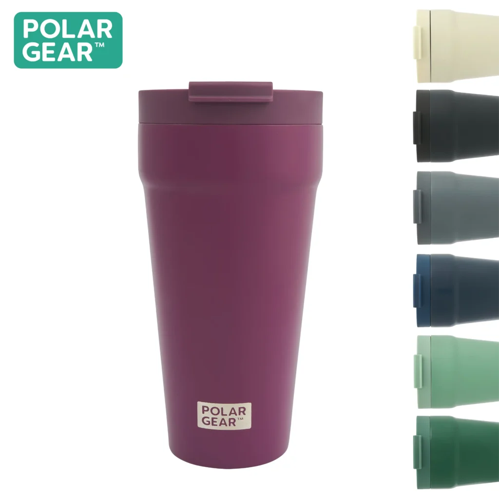 Reusable Coffee Tumbler 470ml - Grape