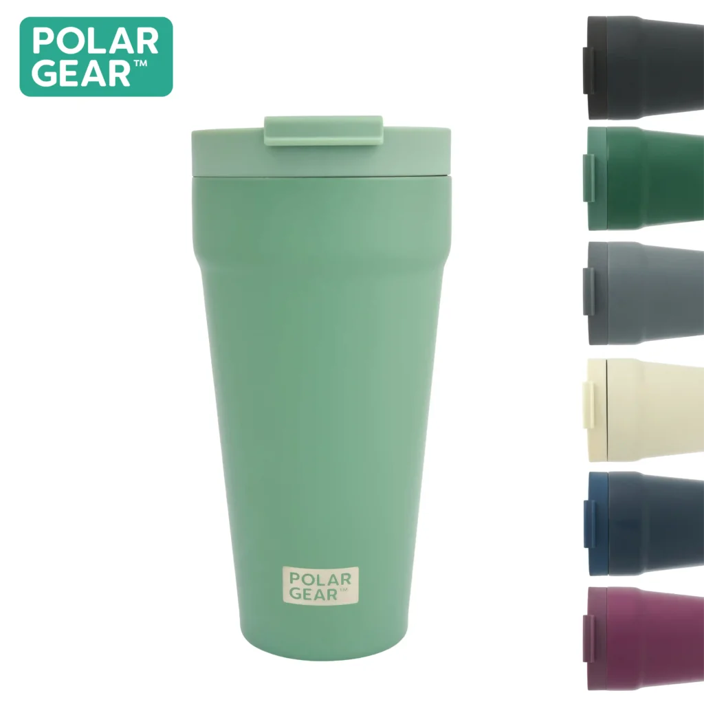 Reusable Coffee Tumbler 470ml - Eucalyptus