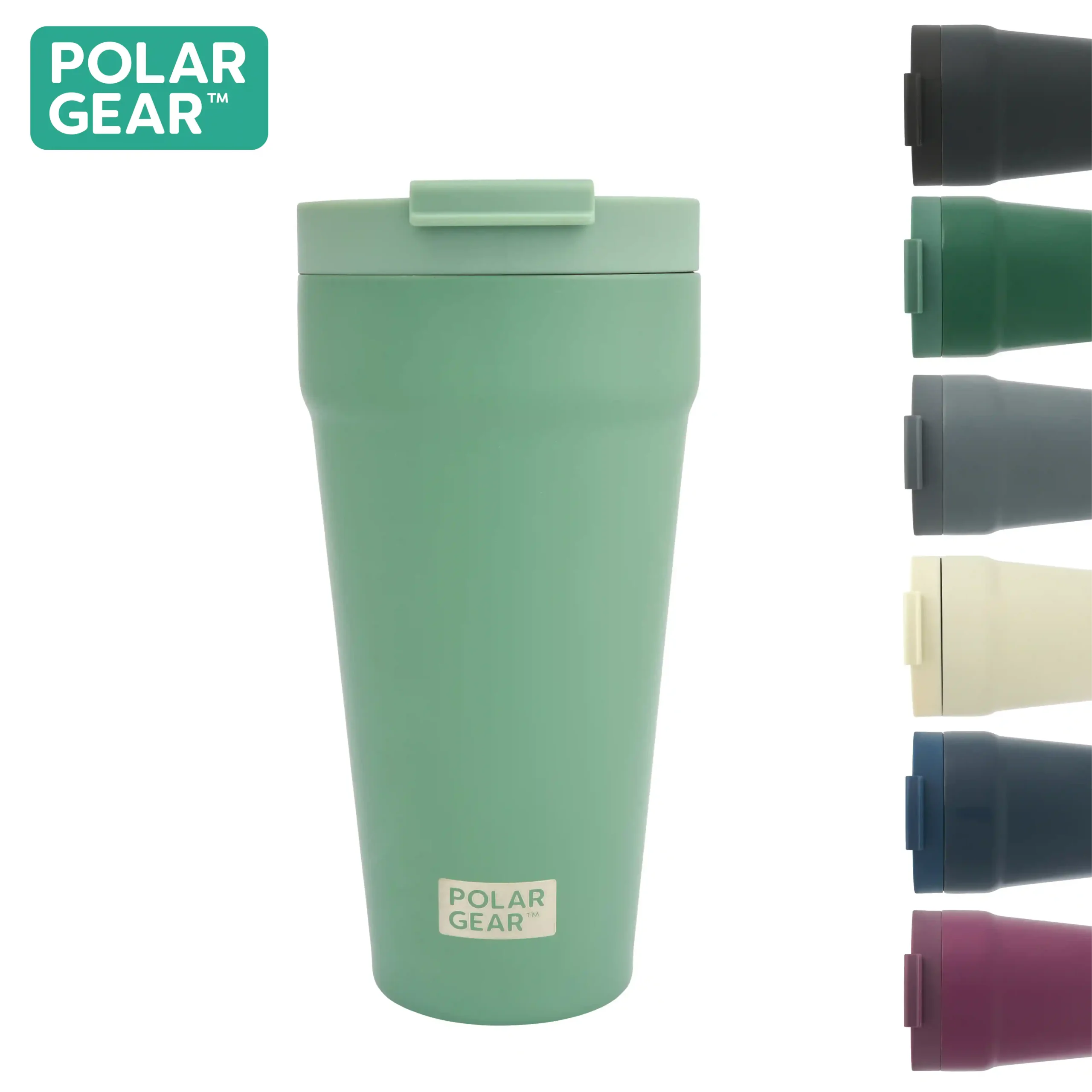 Reusable Coffee Tumbler 470ml - Eucalyptus