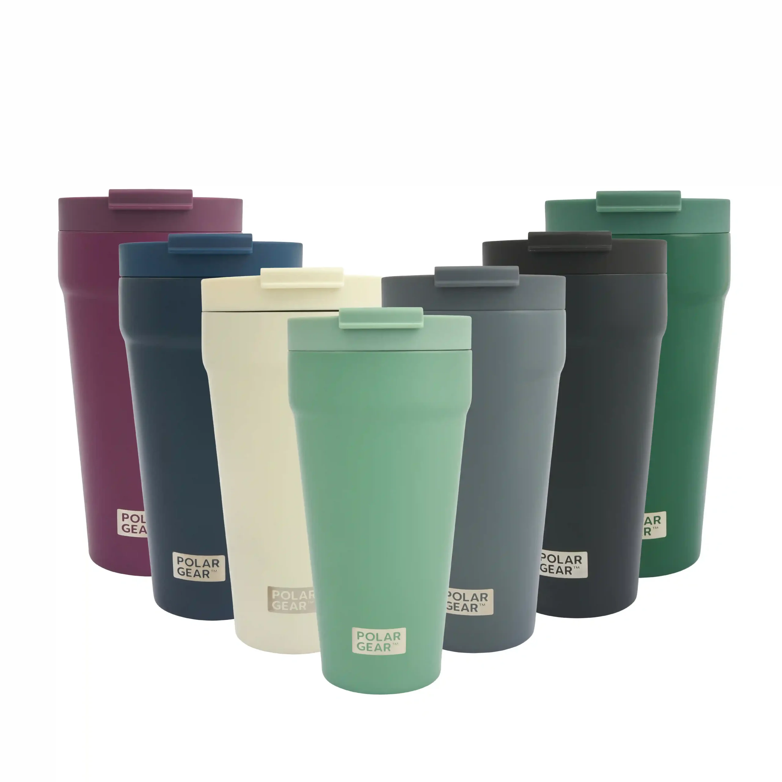Reusable Coffee Tumbler 470ml - Eucalyptus - Image 2