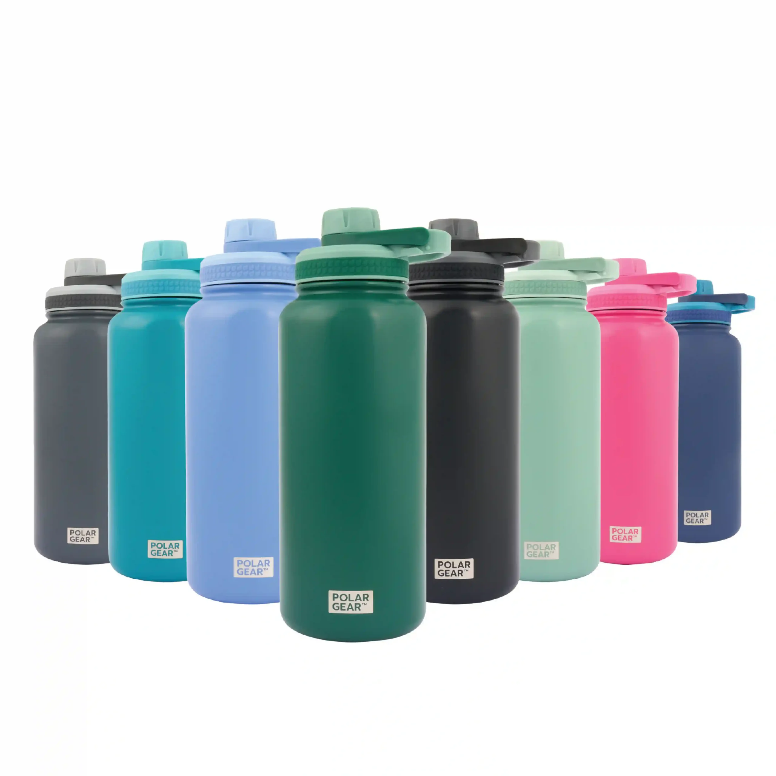 Hydra Explorer Insulated Water Bottle 1L - Forest Green - Image 2