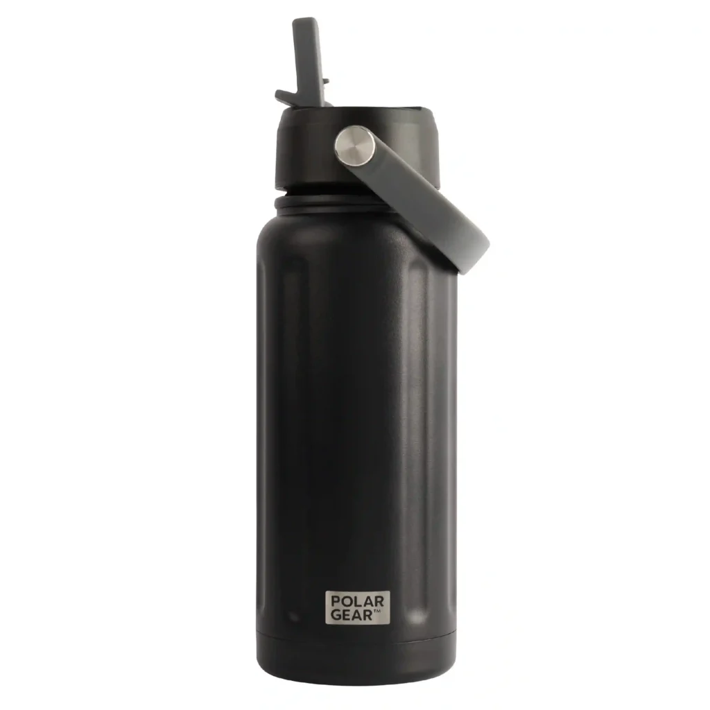 Hydra Wave Insulated Water Bottle 740ml - Black