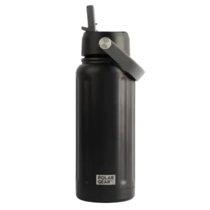 Hydra Wave Insulated Water Bottle 740ml - Black