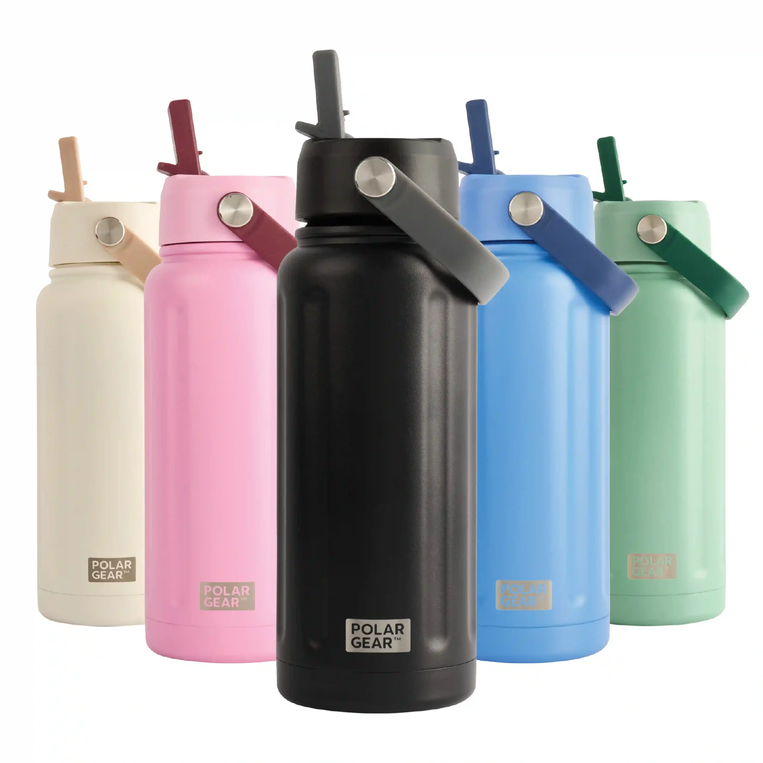 Hydra Wave Insulated Water Bottle 740ml - Black - Image 2
