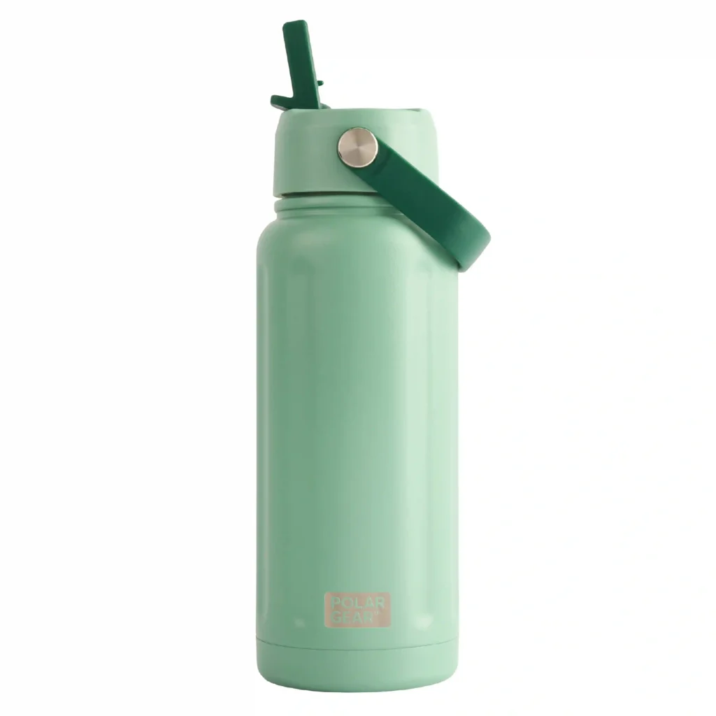 Hydra Wave Insulated Water Bottle 740ml - Eucalyptus Green