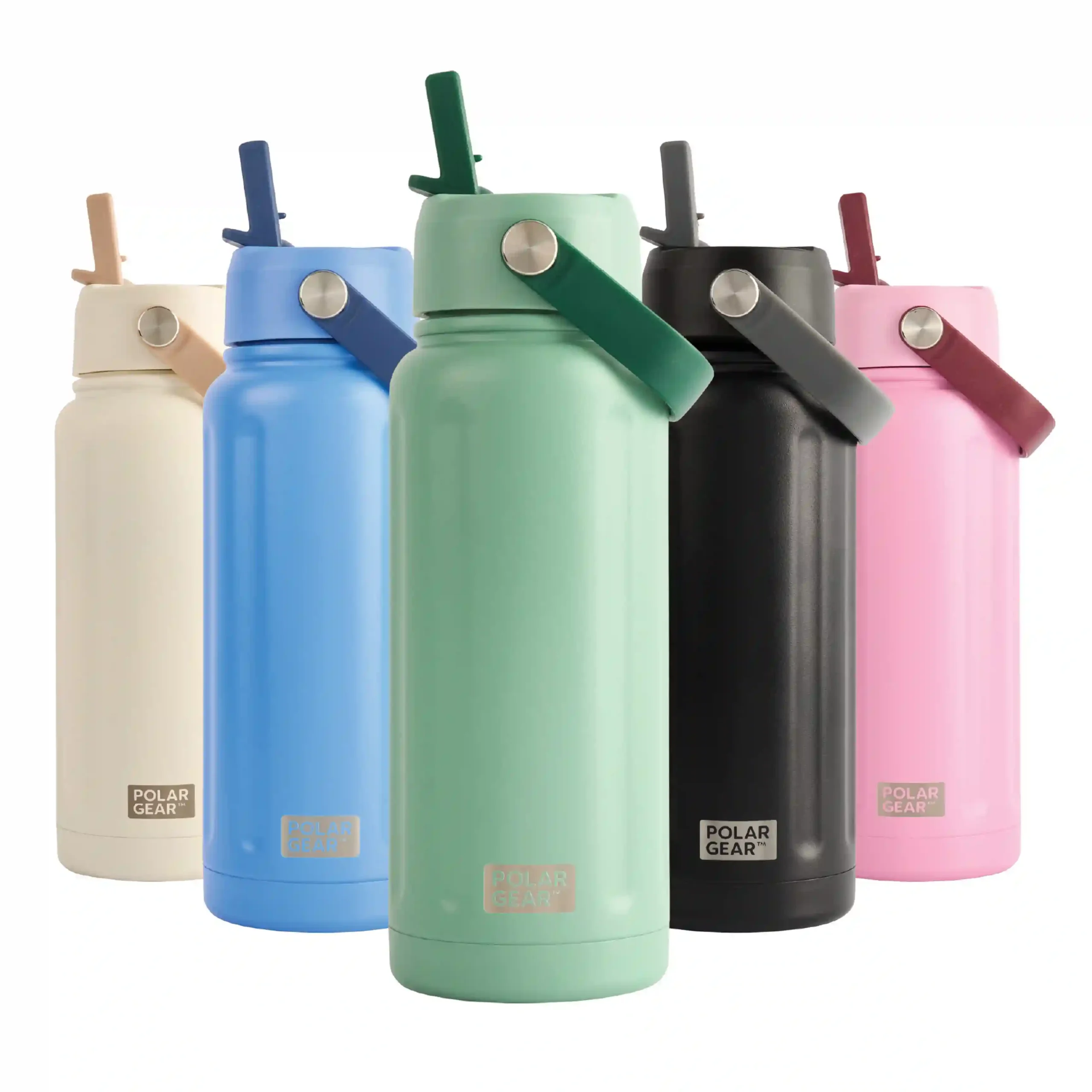 Hydra Wave Insulated Water Bottle 740ml - Eucalyptus Green - Image 2
