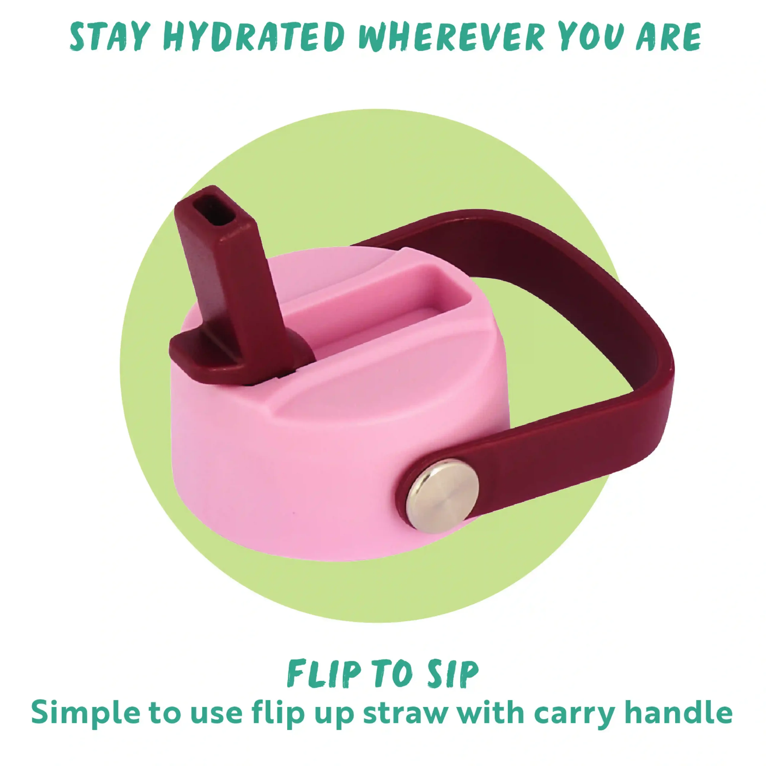 Hydra Grip Insulated Water Bottle 850ml - Fondant - Image 6
