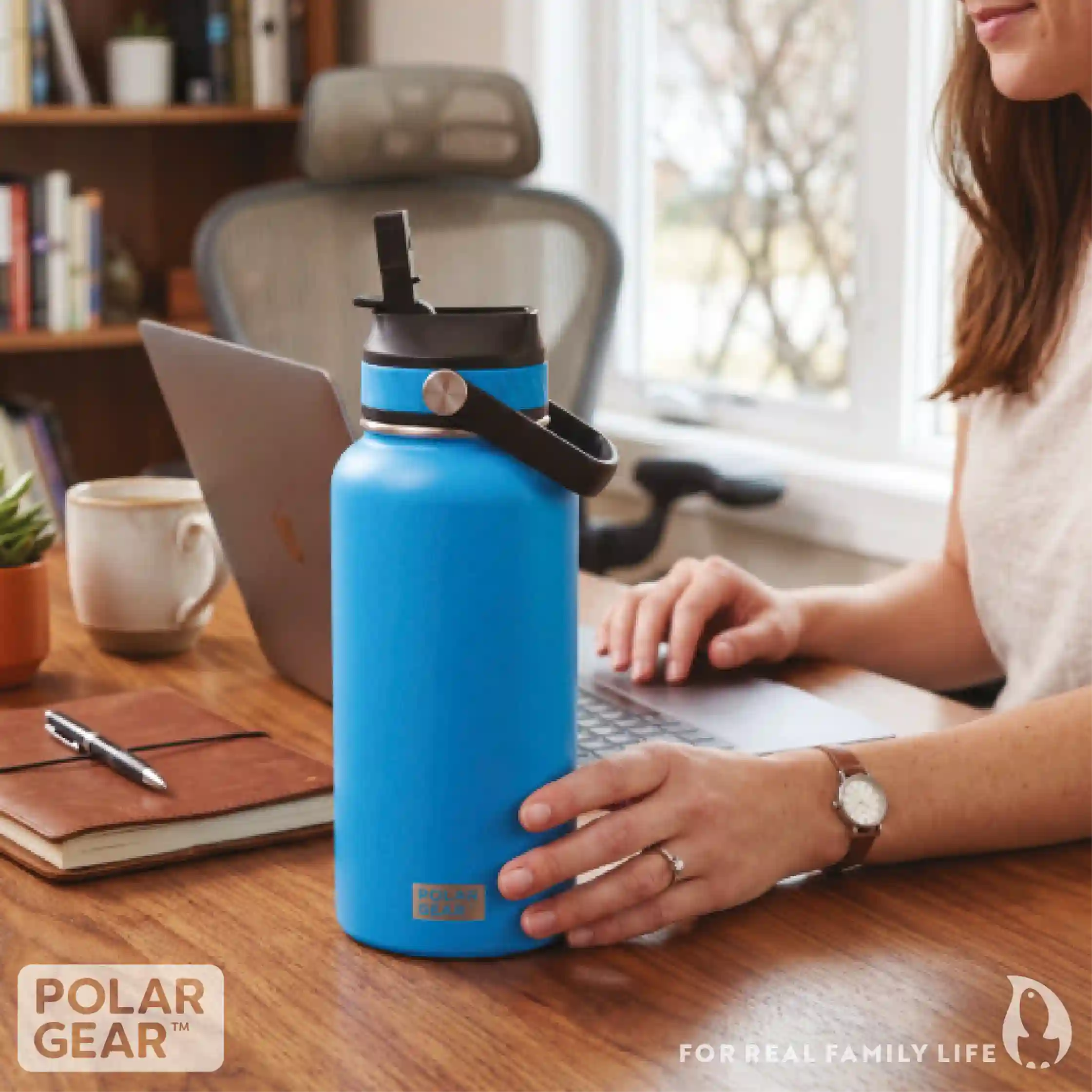 Hydra Roam Insulated Water Bottle 800ml - Azure - Image 7