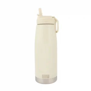 Hydra Quench Insulated Water Bottle 930ml - Cream